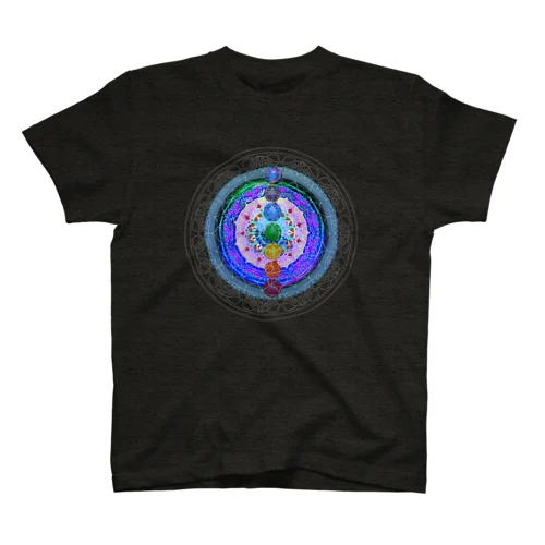 母星回帰曼荼羅REMIX 2024 Regular Fit T-Shirt