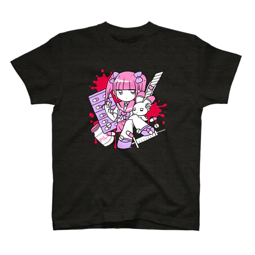 病みかわの女王 スタンダードTシャツ