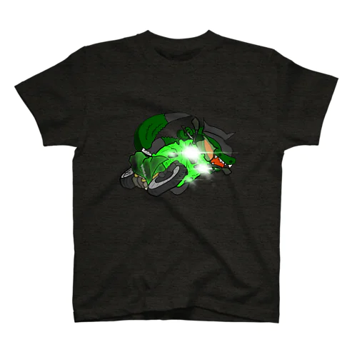 大型二輪爆走くろこダイル Regular Fit T-Shirt