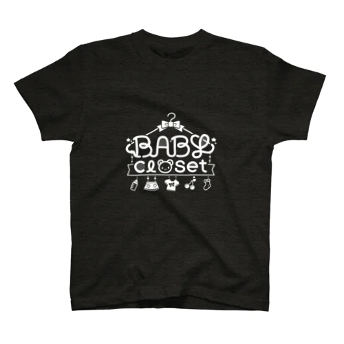 BABYcloset ホワイトロゴ スタンダードTシャツ