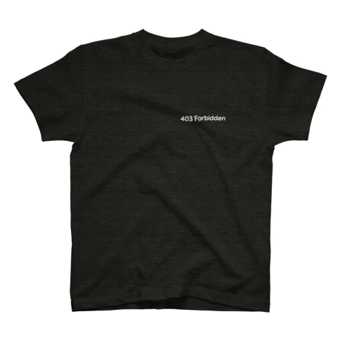 403forbidden black  スタンダードTシャツ