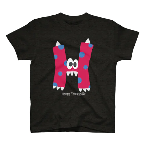 Alphabet　Monster　【H】 Regular Fit T-Shirt