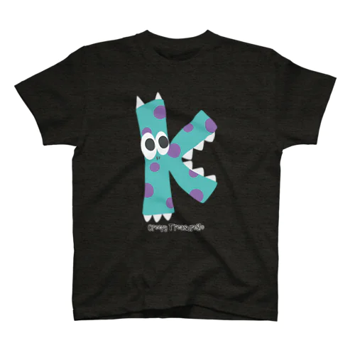 Alphabet　Monster　【K】 スタンダードTシャツ