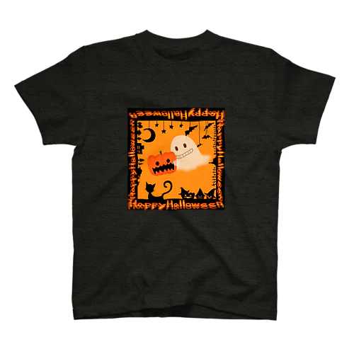 ハロウィン（オバケ02） スタンダードTシャツ