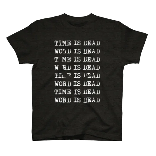 TIME IS DEAD（三日月） Regular Fit T-Shirt