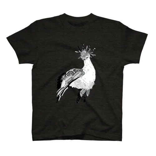 Botanical-Snake eagle Regular Fit T-Shirt