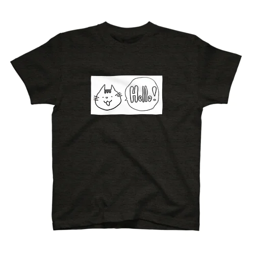 ハローねこ。 スタンダードTシャツ