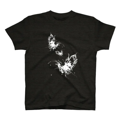 書家/甘雨 墨象[Butterfly] スタンダードTシャツ