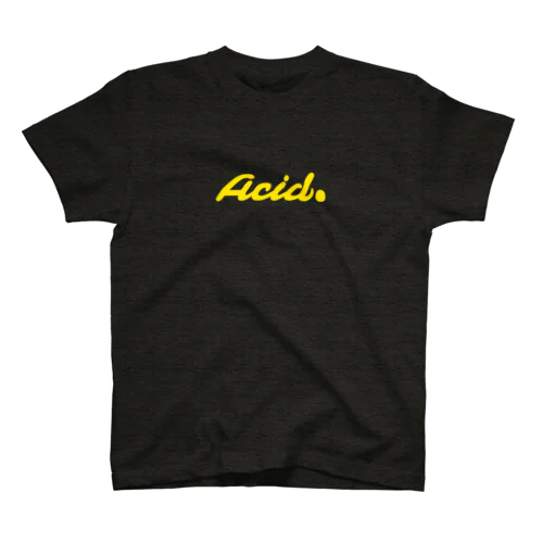 Acid ☺ Yellow Regular Fit T-Shirt