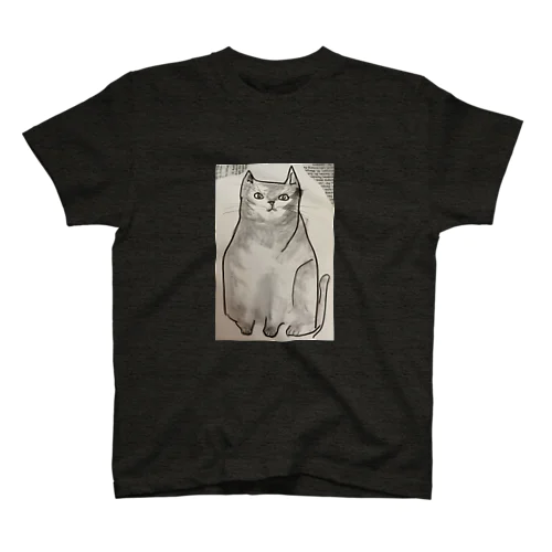落ち着きのある猫 Regular Fit T-Shirt