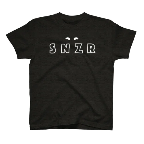 シュナウザー SNZR&まゆげ Regular Fit T-Shirt