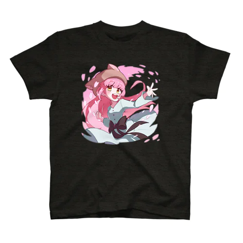 まりにゃん（桜A） スタンダードTシャツ