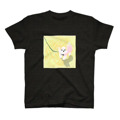 「保護犬カフェ支援」グッズ シーさん スタンダードTシャツ