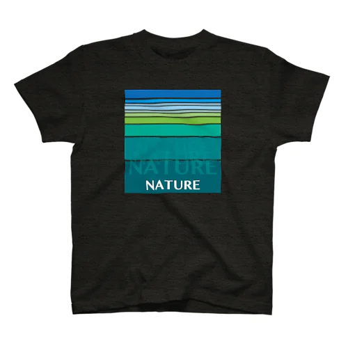 シンプルTシャツ NATURE Regular Fit T-Shirt