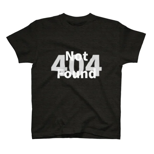 ステータスコード 404 Not Found スタンダードTシャツ