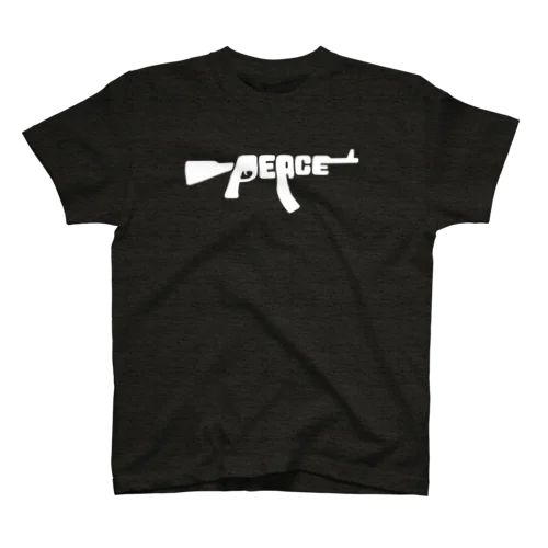 平和 ライフル 銃 peace rifle gun _b Regular Fit T-Shirt