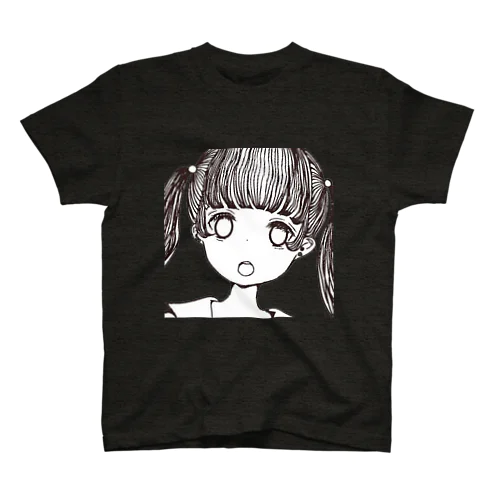 モノクロ病ちゃん スタンダードTシャツ