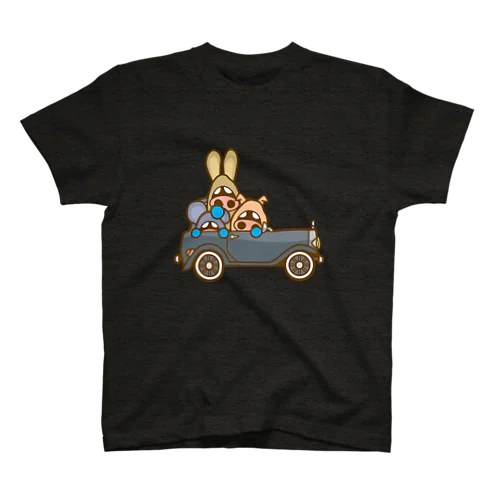 イタダキ団のクラシックカー スタンダードTシャツ