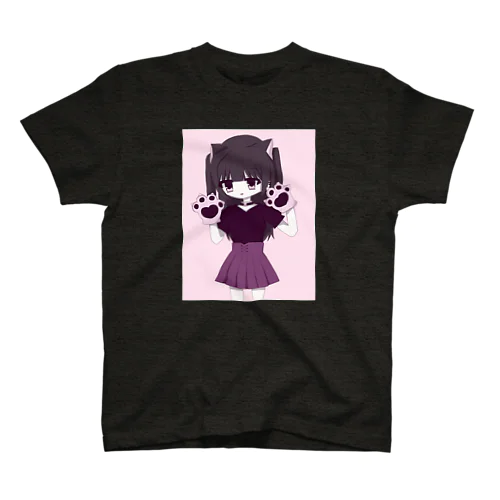 黒猫ちゃん スタンダードTシャツ