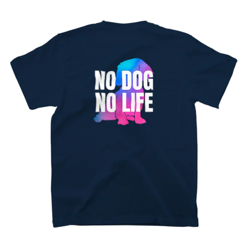 NO DOG NO LIFE DAX スタンダードTシャツ