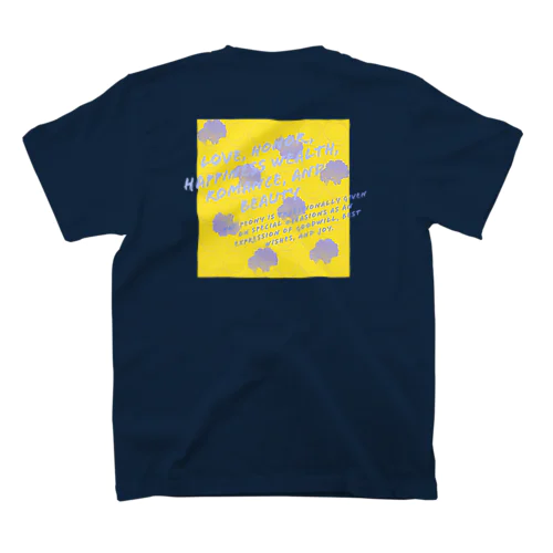 Peony canary スタンダードTシャツ