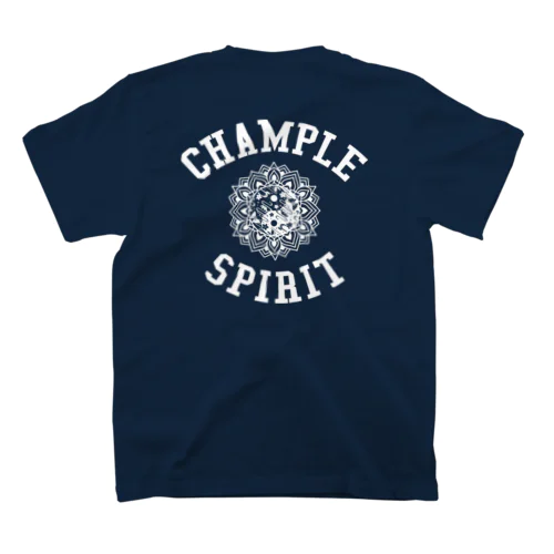CHAMPLE SPIRIT 〈ホワイトプリント〉 Regular Fit T-Shirt