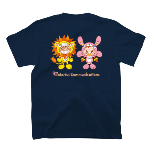 ライオンくんとウサギちゃん Regular Fit T-Shirt