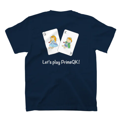 PrimeQK Tシャツ（青ver） スタンダードTシャツ