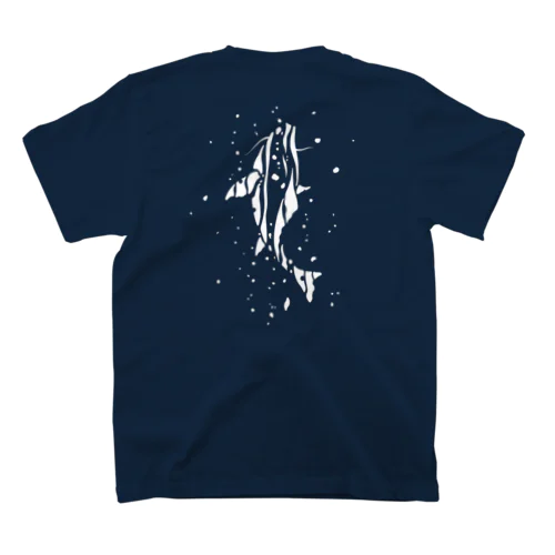 鯉のぼり white2 Regular Fit T-Shirt