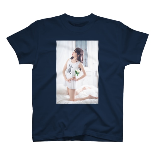 全裸少女Tシャツ（flower） Regular Fit T-Shirt