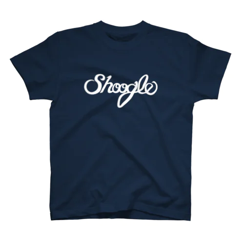 Shoogle(シューグル)ロゴ 白字 スタンダードTシャツ