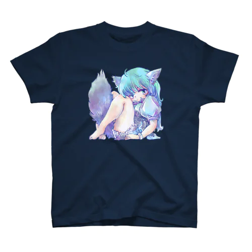 けもみみ&けもしっぽっ子 Regular Fit T-Shirt