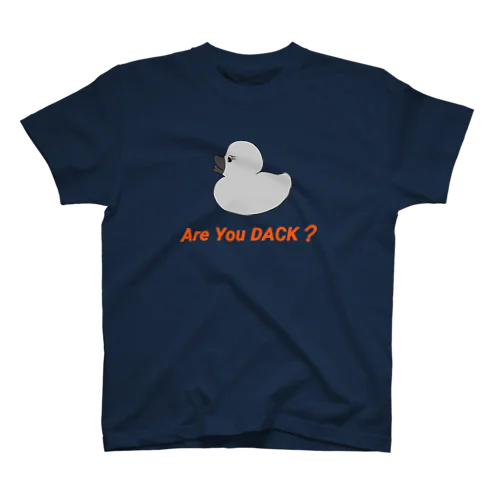 Are You Dack?オレンジ Regular Fit T-Shirt