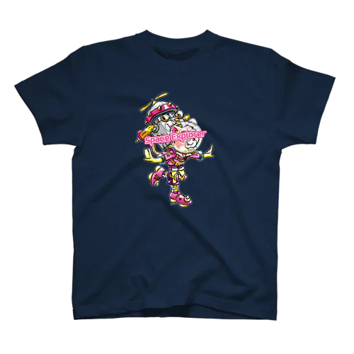 Space Explorer-Nekoタイプ Regular Fit T-Shirt