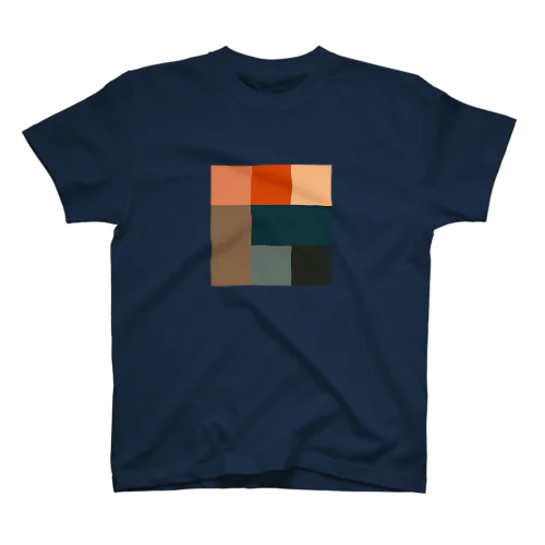 ムンクの叫び - 3×3 のドット絵 スタンダードTシャツ