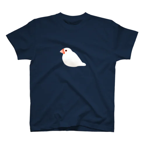 ふんわり白文鳥 スタンダードTシャツ