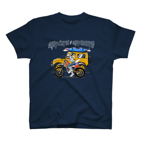 enjoy kayak @ enjoy motorcycle Regular Fit T-Shirt