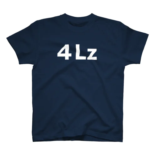 ４Lz（文字：白） Regular Fit T-Shirt