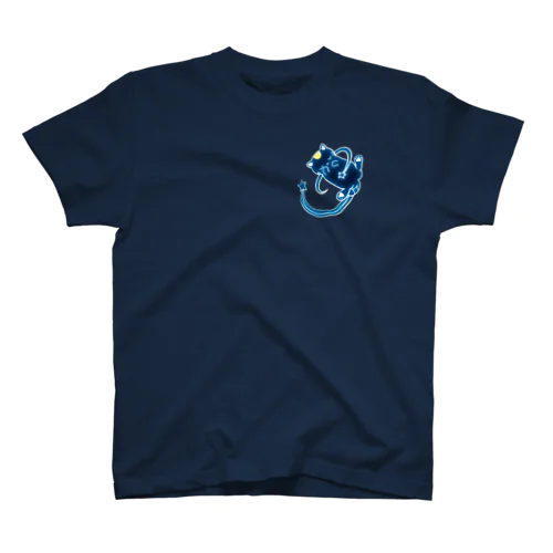 shop『harihari』オリジナルロゴTシャツ(ねこ) Regular Fit T-Shirt