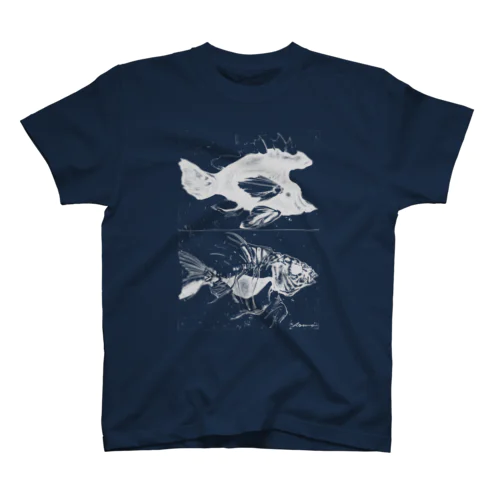 thinking about fish 1 スタンダードTシャツ