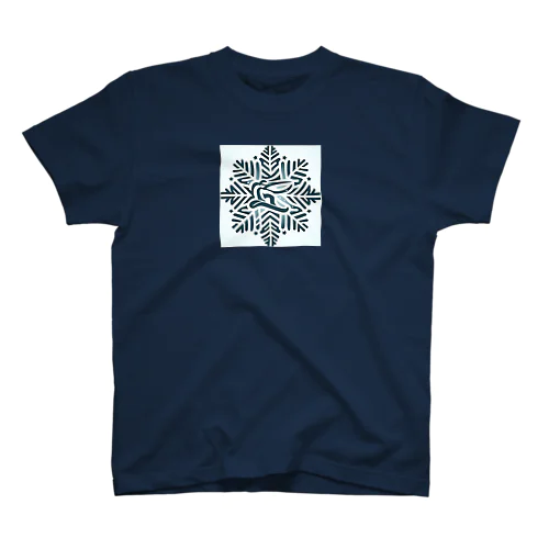雪の結晶 Regular Fit T-Shirt
