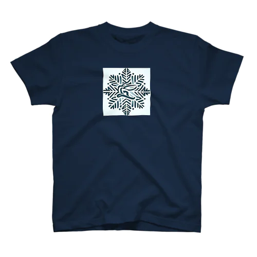 雪の結晶 スタンダードTシャツ