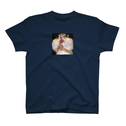 無意識に舌を出すエゾシマリス Regular Fit T-Shirt