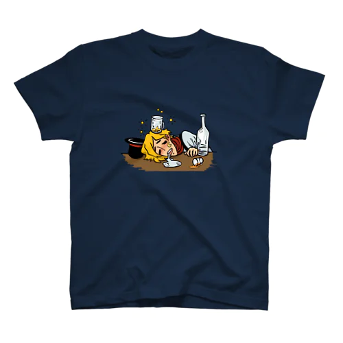 【酔い潰れ】クラウン・スペード Regular Fit T-Shirt