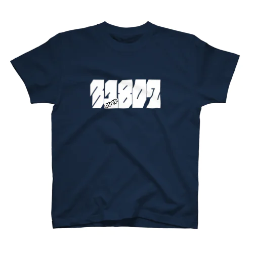 31802ブロックLOGO Regular Fit T-Shirt