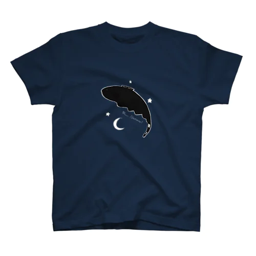 真夜中のブラックゴースト Regular Fit T-Shirt