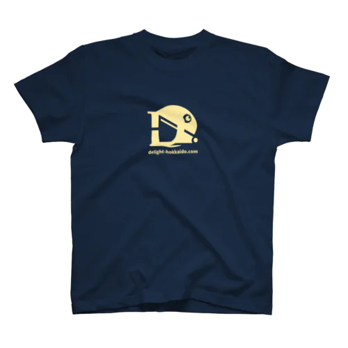 delight-hokkaido.comデザイン（アイボリー ロゴ） Regular Fit T-Shirt