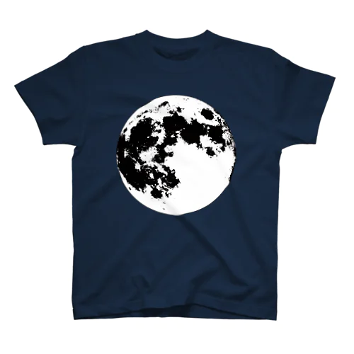 モノクロの月 スタンダードTシャツ