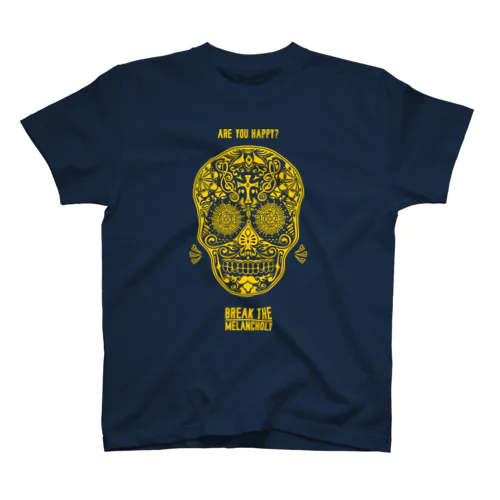 The Sprockets　”Happy SKULL” Regular Fit T-Shirt