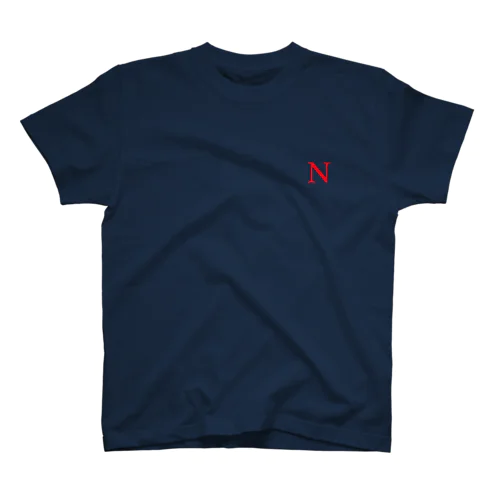 Ｎ紺色Ｔシャツ（赤字） スタンダードTシャツ